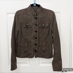 No Boundaries Brown Lightweight Jacket Size Small